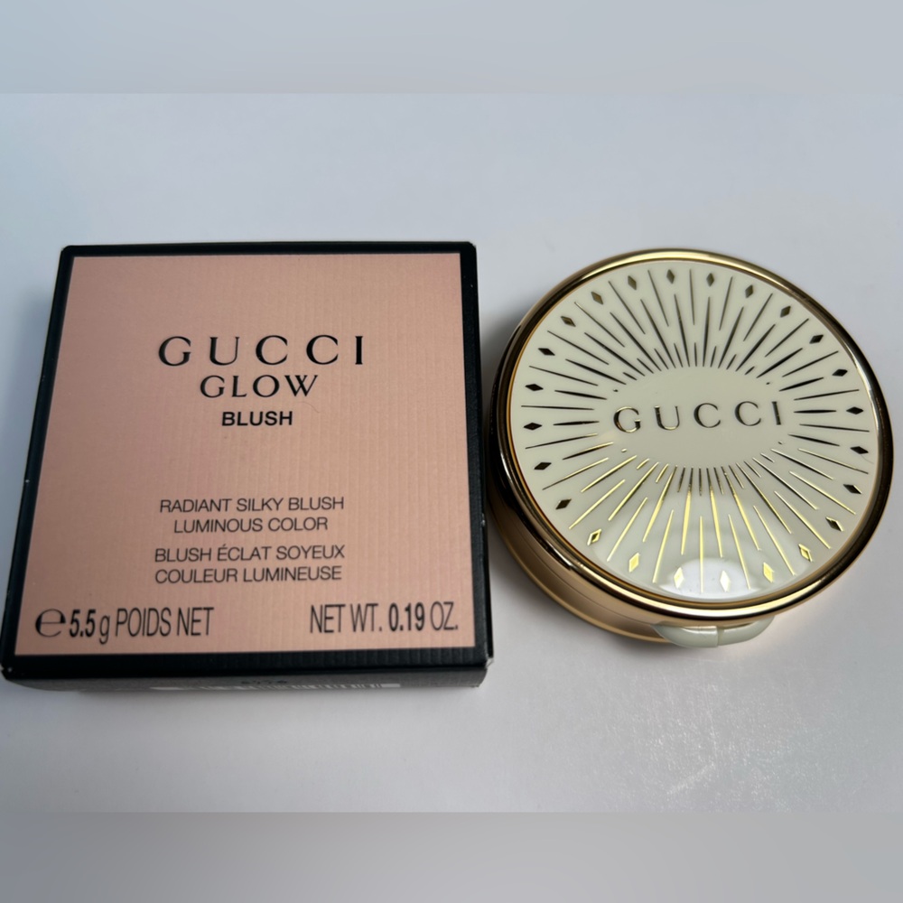 NWT🌷GUCCI Luminous Matte Powder Blush in “Fresh Coral” (New Color) - Picture 4 of 5